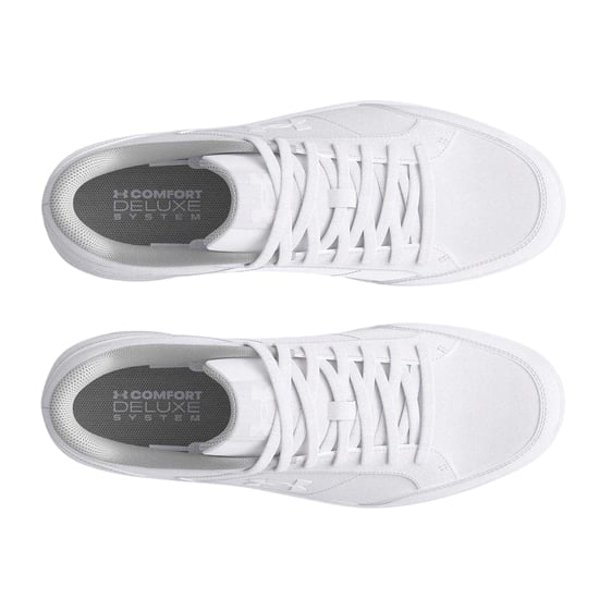 Under Armour - "Official" Schuhe für Herren, Leder (Weiß) - Image 3