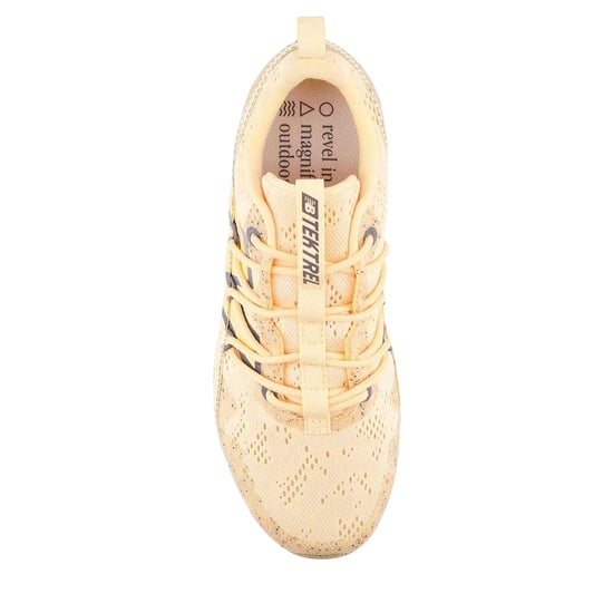 New Balance - "Tektrel" geometrisches Design Sneaker für Damen (Weiß/Pfirsich) - Image 3