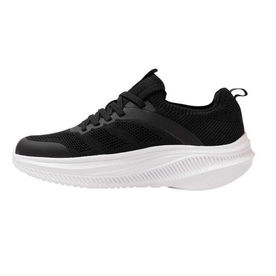 Kappa - "Prati" Sneaker für Herren, Jerseyware, Plattform-Absatz (Schwarz/Weiß) - Image 2