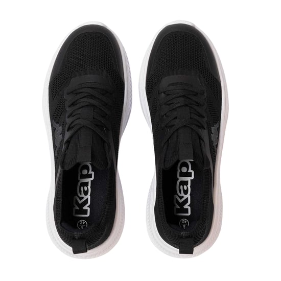 Kappa - "Prati" Sneaker für Herren, Jerseyware, Plattform-Absatz (Schwarz/Weiß) - Image 3