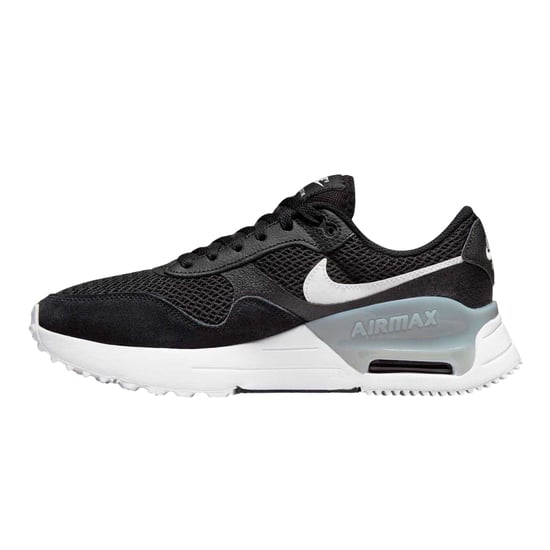 Nike - "Air Max Systm" Sneaker für Damen, Netzmaterial (Schwarz/Weiß) - Image 3