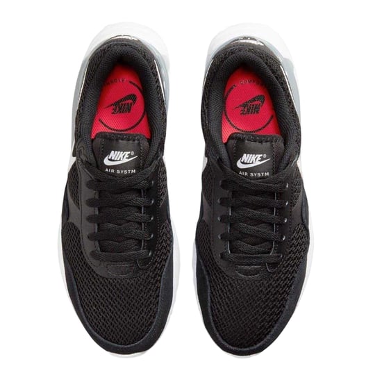 Nike - "Air Max Systm" Sneaker für Damen, Netzmaterial (Schwarz/Weiß) - Image 4