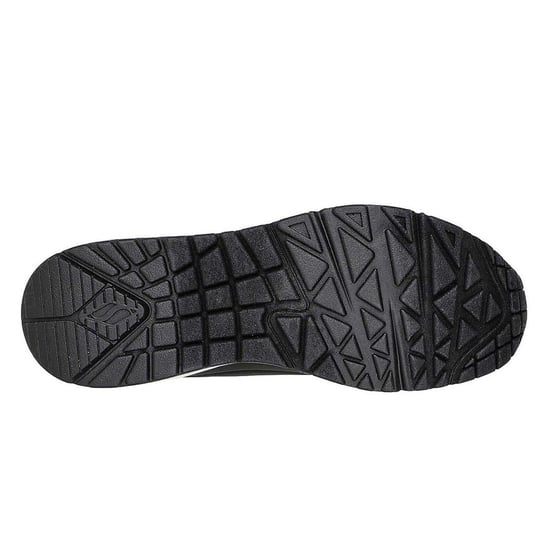 Skechers - "Uno Stand On Air" Sneaker für Damen, Keilabsatz (Schwarz/Metallic) - Image 4
