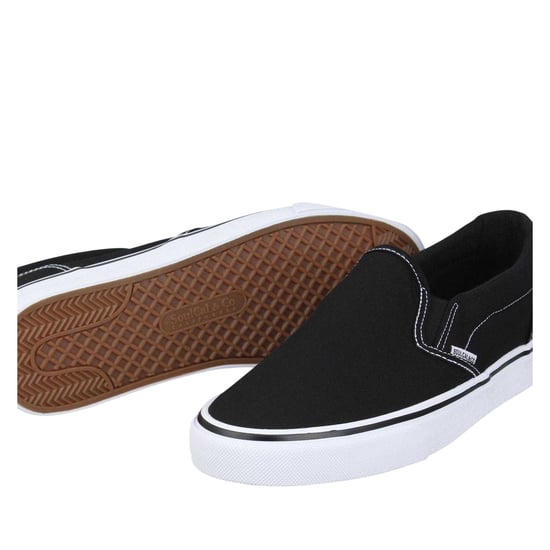 SoulCal - Sneaker für Herren, Canvas, Flach (Schwarz/Weiß) - Image 4
