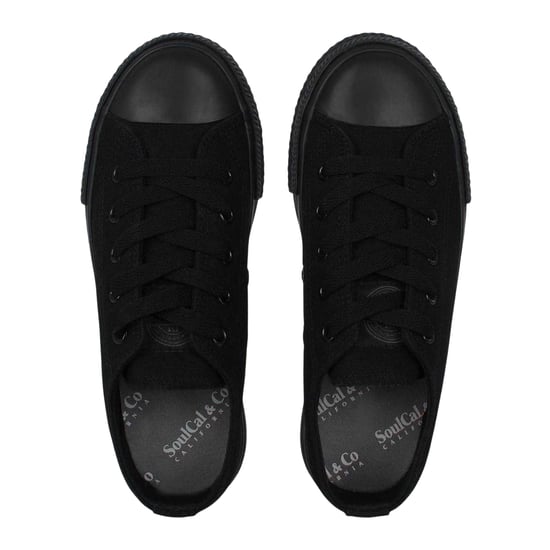 SoulCal - Klassisch Sneaker für Kinder, Canvas (Schwarz) - Image 4