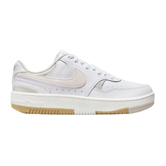 Nike - "Gamma Force" Sneaker für Damen, Leder, Plattform-Absatz (Weiß/Naturweiß) - Image 1