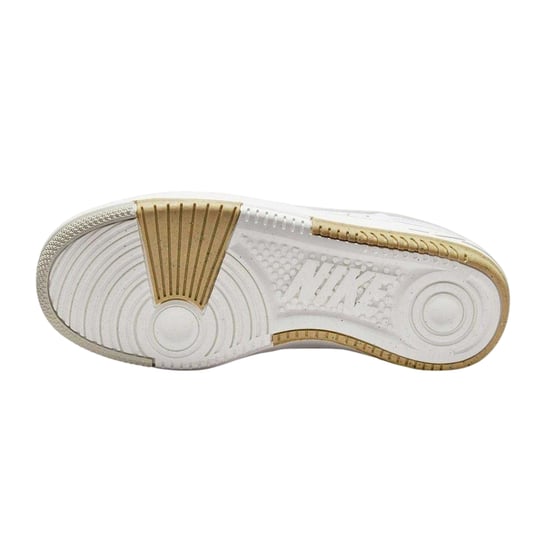 Nike - "Gamma Force" Sneaker für Damen, Leder, Plattform-Absatz (Weiß/Naturweiß) - Image 4