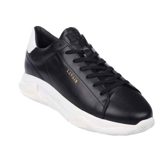 Lavair - "Linear" Sneaker für Herren, Nappaleder (Schwarz) - Image 3