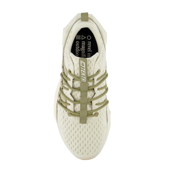 New Balance - "Tektrel" geometrisches Design Sneaker für Damen (Weiß/Grün) - Image 3