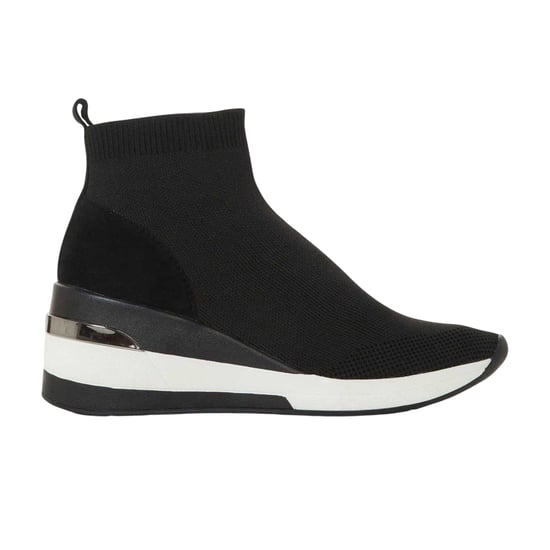 Dune London - "Engel" Sneaker für Damen, Wildleder, Keilabsatz (Schwarz) - Image 1