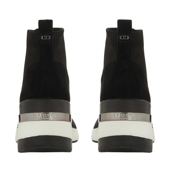 Dune London - "Engel" Sneaker für Damen, Wildleder, Keilabsatz (Schwarz) - Image 2