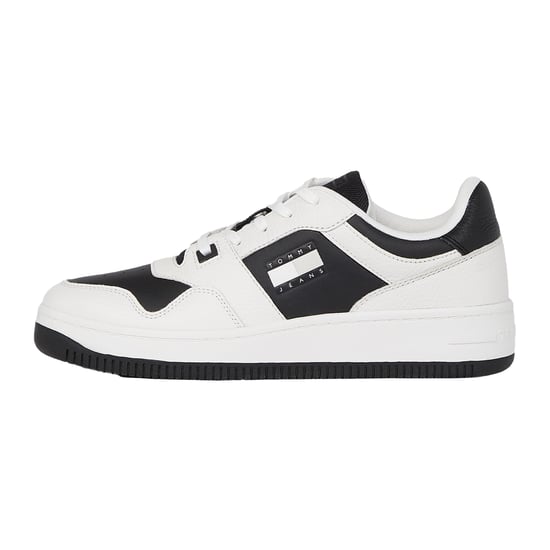 Tommy Jeans - Sneaker für Herren, Leder, Cupsohle (Weiß/Schwarz) - Image 2