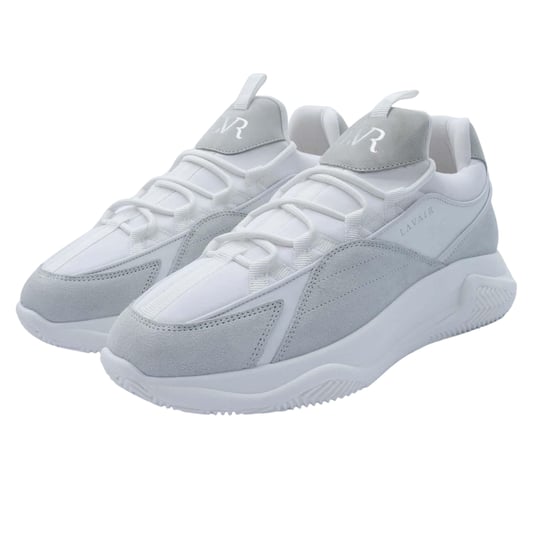 Lavair - "Creator 2.0" Sneaker für Herren, Wildleder (Weiß) - Image 4