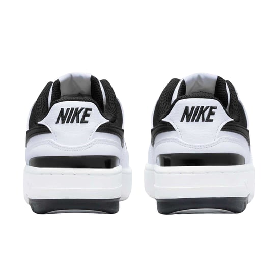 Nike - "Gamma Force" Sneaker für Damen, Leder, Plattform-Absatz (Weiß/Schwarz) - Image 2