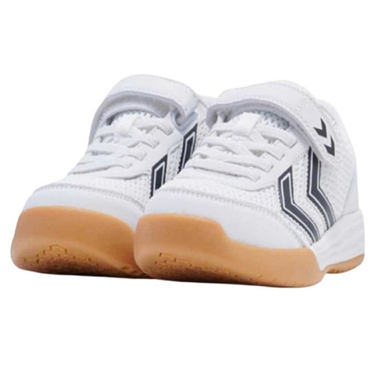 Hummel - "Multiplay Flex Vc" Hallen-Sportschuhe für Kinder, Flach (Weiß/Schwarz) - Image 3