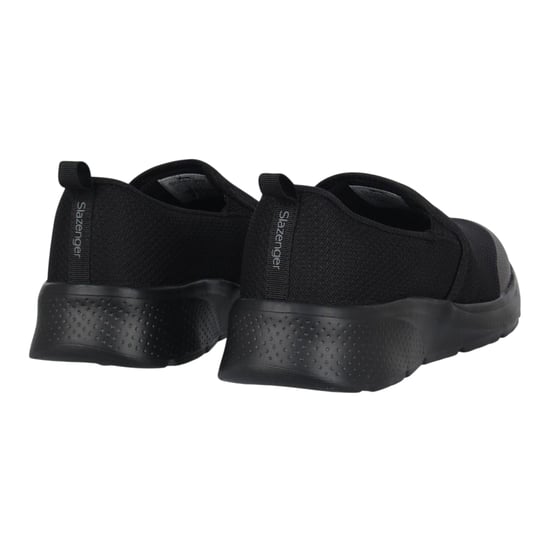 Slazenger - "Zeal" Sneaker für Jungen, Leder, Zum Anschlüpfen (Schwarz) - Image 2