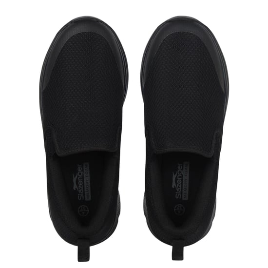 Slazenger - "Zeal" Sneaker für Jungen, Leder, Zum Anschlüpfen (Schwarz) - Image 4