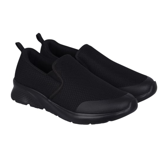 Slazenger - "Zeal" Sneaker für Jungen, Leder, Zum Anschlüpfen (Schwarz) - Image 5