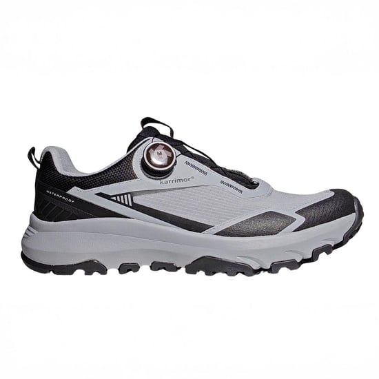 Karrimor - "Aspect" Wanderschuhe für Herren, Leder, Niedrig geschnitten (Schwarz/Grau) - Image 1