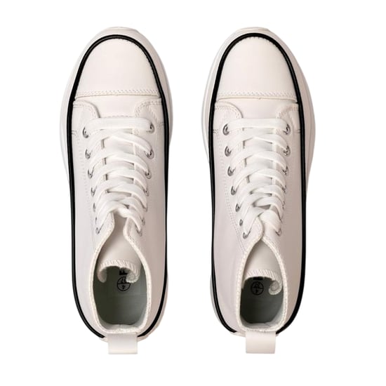 Firetrap - High Top Turnschuhe für Damen, Plattform-Absatz (Weiß) - Image 3