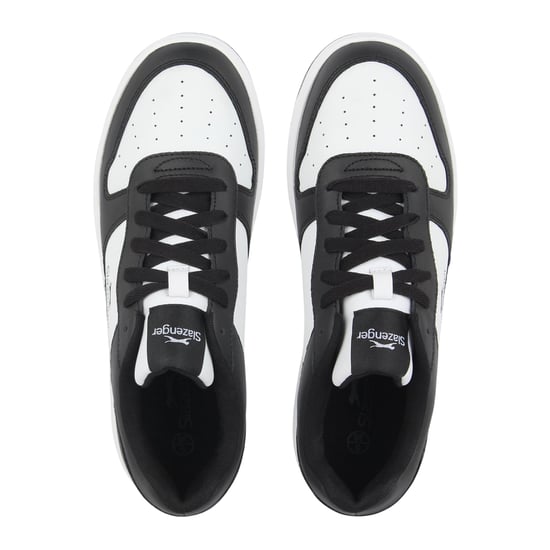 Slazenger - "Tower" Sneaker für Kinder, Leder, Flach (Schwarz/Weiß) - Image 3
