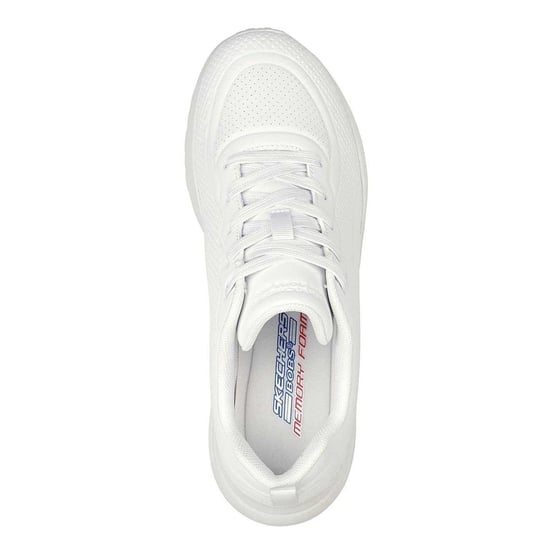 Skechers - "Bob Buno" Logo Sneaker für Damen (Weiß) - Image 3