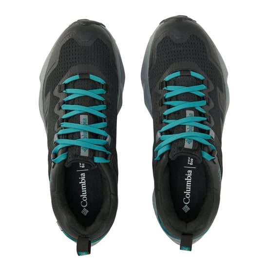 Columbia - "Facet" Sneaker für Damen, Leder (Schwarz/Petrol) - Image 3