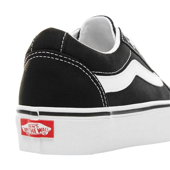 Vans - "Ward" Sneaker für Damen, Plattform-Absatz (Schwarz/Weiß) - Image 2