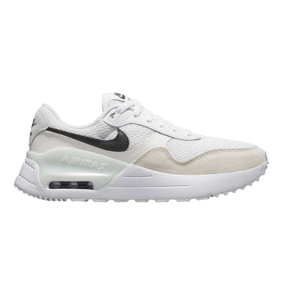 Nike - "Air Max Systm" Sneaker für Damen, Netzmaterial (Weiß/Schwarz) - Image 1