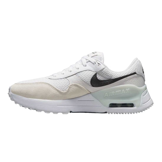 Nike - "Air Max Systm" Sneaker für Damen, Netzmaterial (Weiß/Schwarz) - Image 3