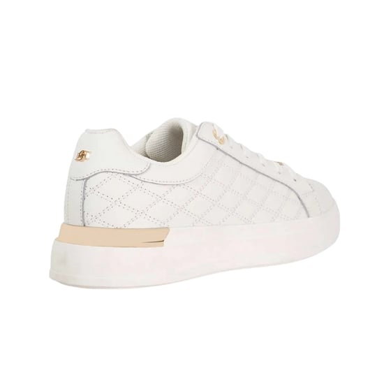 Dune London - "Elba" Sneaker für Damen, Wildleder, Plattform-Absatz (Weiß) - Image 2