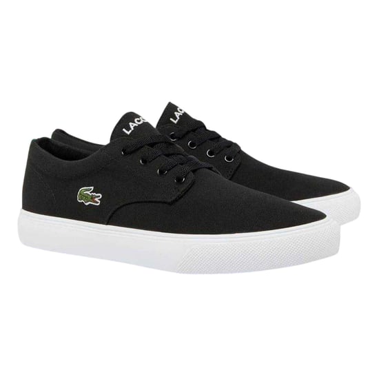 Lacoste - Sneaker für Herren, Canvas, Griff, Flach (Schwarz) - Image 3