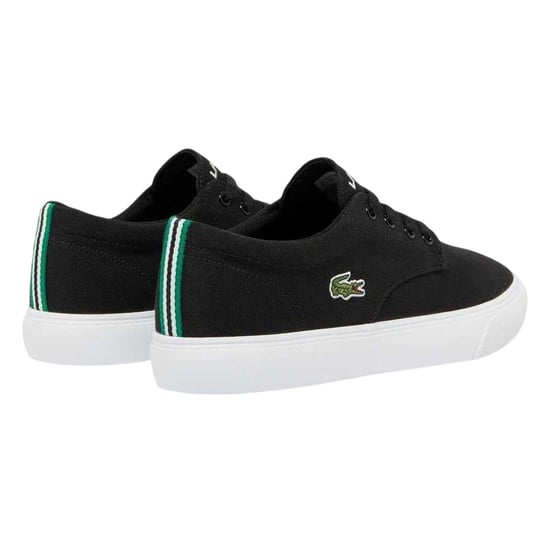 Lacoste - Sneaker für Herren, Canvas, Griff, Flach (Schwarz) - Image 4