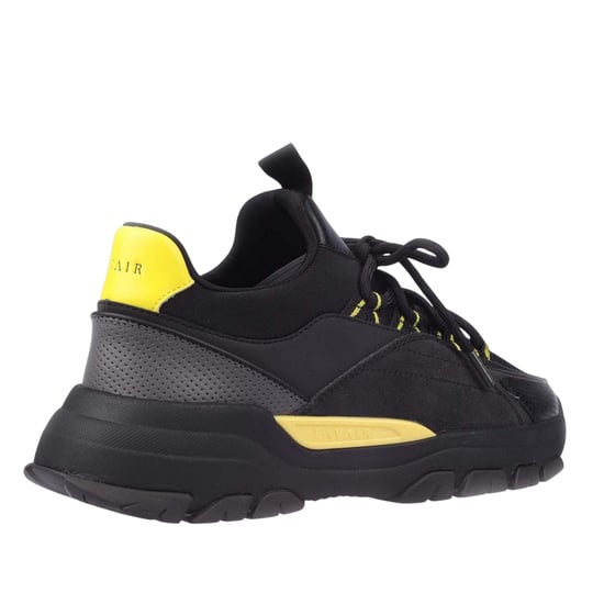 Lavair - "Creator Evo" Sneaker für Herren, Wildleder (Schwarz/Gelb) - Image 2