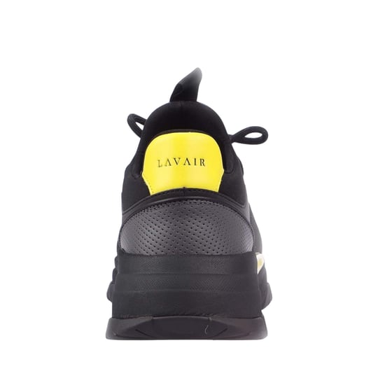 Lavair - "Creator Evo" Sneaker für Herren, Wildleder (Schwarz/Gelb) - Image 5