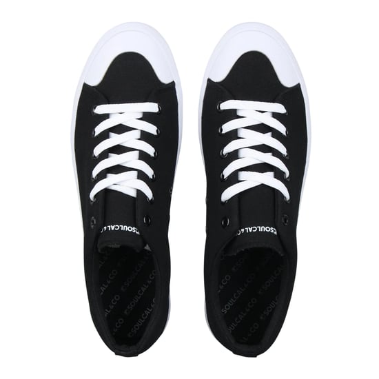 SoulCal - Sneaker für Herren, Canvas (Schwarz/Weiß) - Image 3
