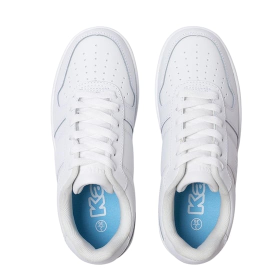 Kappa - "La Morra" Sneaker für Kinder, Leder, Plattform-Absatz (Weiß) - Image 3