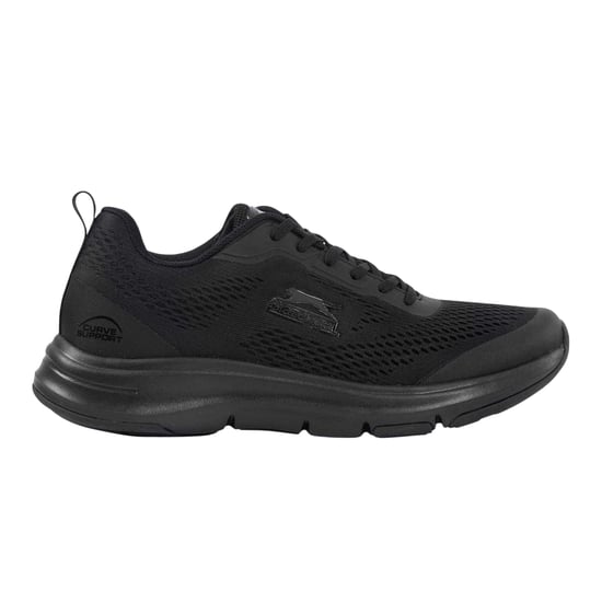 Slazenger - "Curve Support" Sneaker für Herren, Netzmaterial (Schwarz) - Image 1