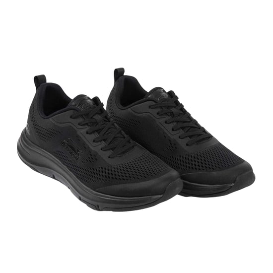 Slazenger - "Curve Support" Sneaker für Herren, Netzmaterial (Schwarz) - Image 4