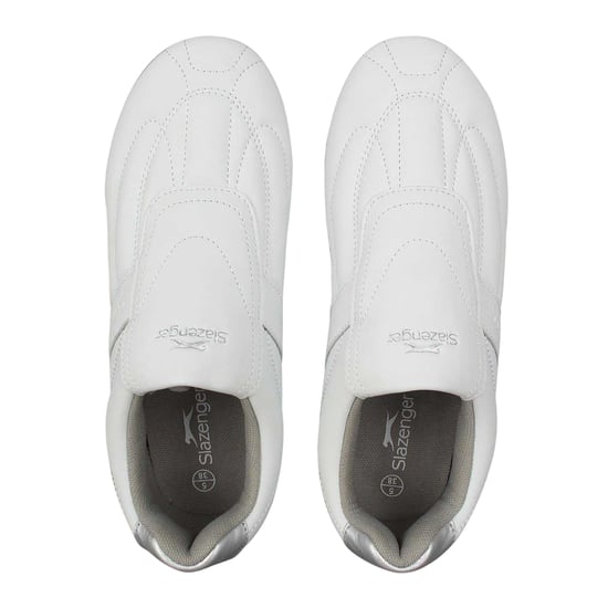 Slazenger - "Warrior" Sneaker für Damen, Leder (Weiß) - Image 4