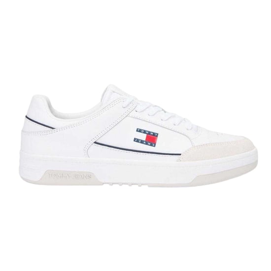 Tommy Jeans - Sneaker für Herren, Leder, Cupsohle (Weiß) - Image 1