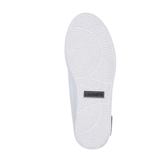 Lacoste - "Lineset" Sneaker für Damen, Leder, Flach (Weiß) - Image 3