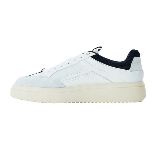 Steve Madden - "Orlando" Sneaker für Herren, Leder (Weiß/Marine) - Image 2