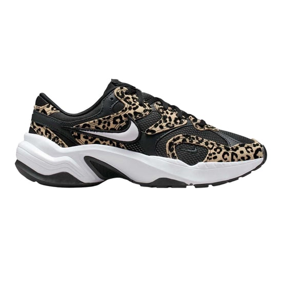 Nike - "Al8" Sneaker für Damen, Wildleder, Klobiger Absatz (Schwarz/Leopard) - Image 1