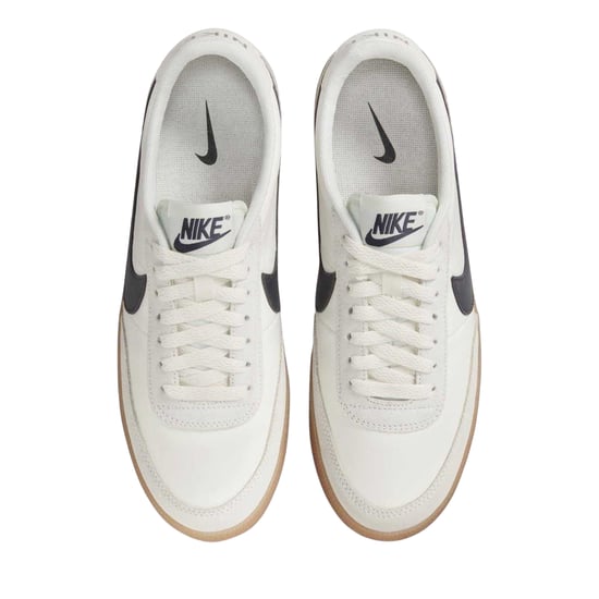 Nike - Sneaker für Damen, Leder, Flach (Weiß/Grau/Gummi Rosa) - Image 3