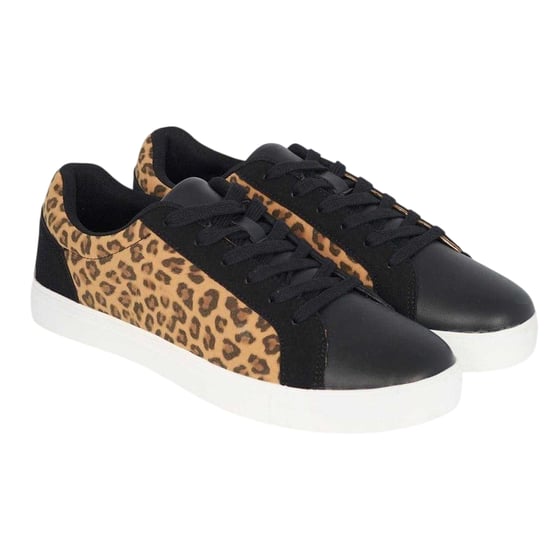 Brave Soul - Leo-Muster Sneaker für Herren (Schwarz/Leopard) - Image 3