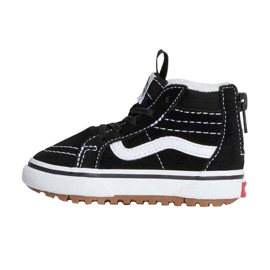 Vans - "SK8-Hi" High Top Turnschuhe für Kleinkind, Canvas (Schwarz) - Image 2