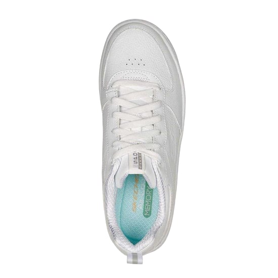 Skechers - "Sport Court 92 Illustrious" Sneaker für Damen, Leder (Weiß) - Image 3