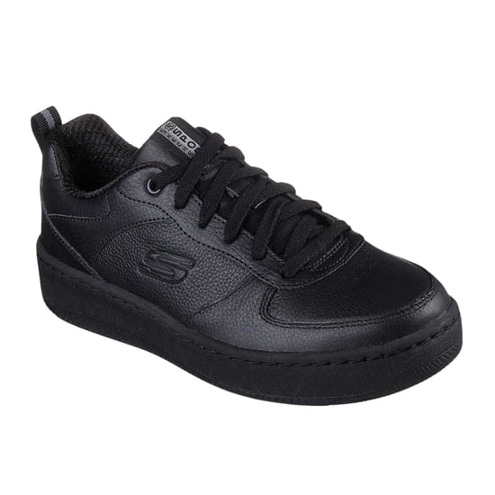 Skechers - "Sport Court 92 Illustrious" Sneaker für Damen, Leder (Schwarz) - Image 5