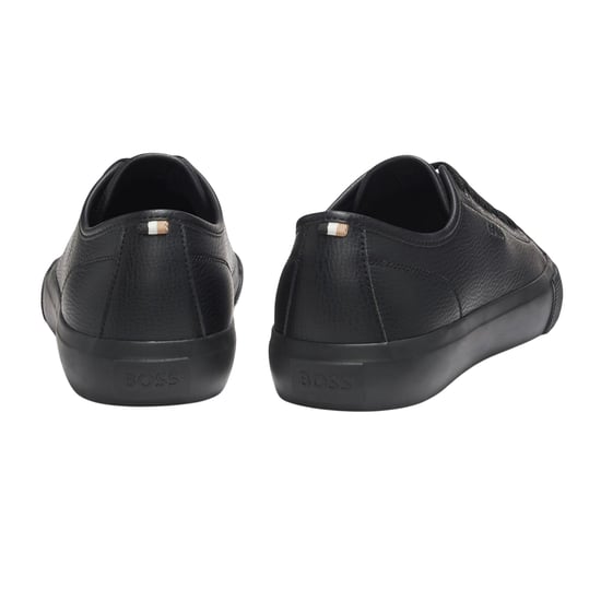 Boss - Profil Sneaker für Herren, Leder, niedrig geschnitten (Schwarz) - Image 2